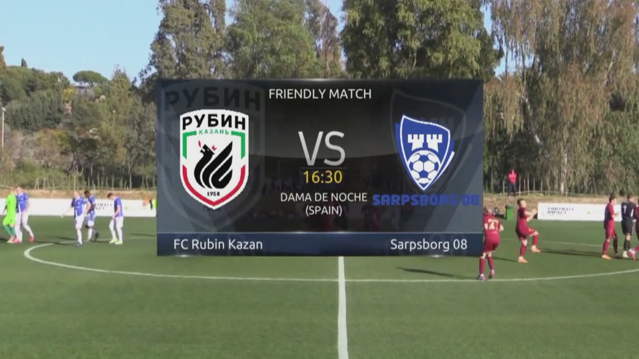 Høydepunkter: Sarpsborg 08 - Rubin Kazan
